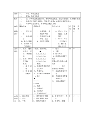水平四蹲距式跳远3