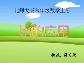 《比的应用》课件