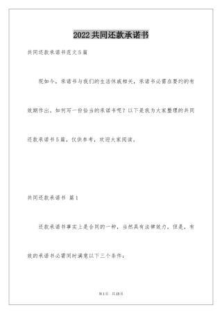 2024共同还款承诺书_20
