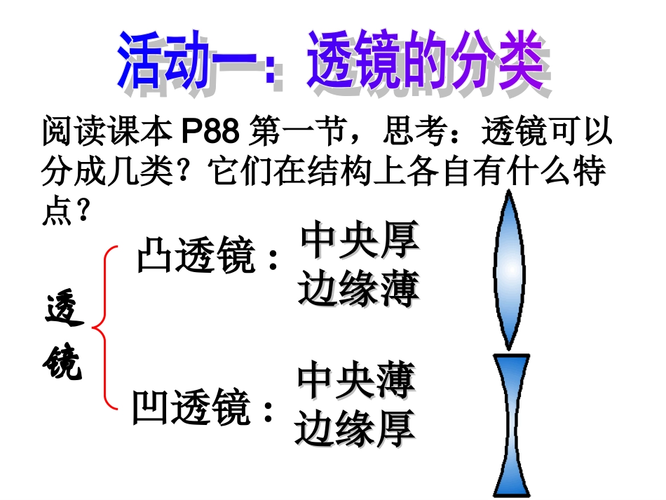 苏科版八年级物理第4章第二节透镜_第3页