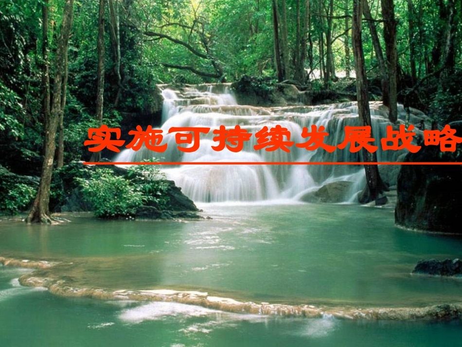 质量达标课实施可持续发展战略_第2页