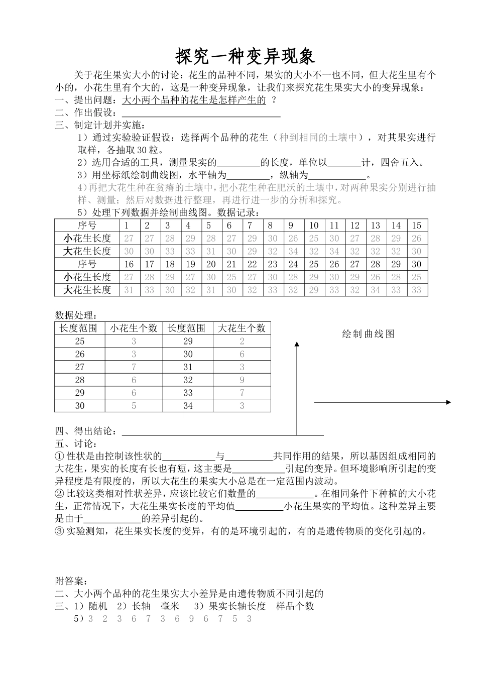 探究一种变异现象_第1页