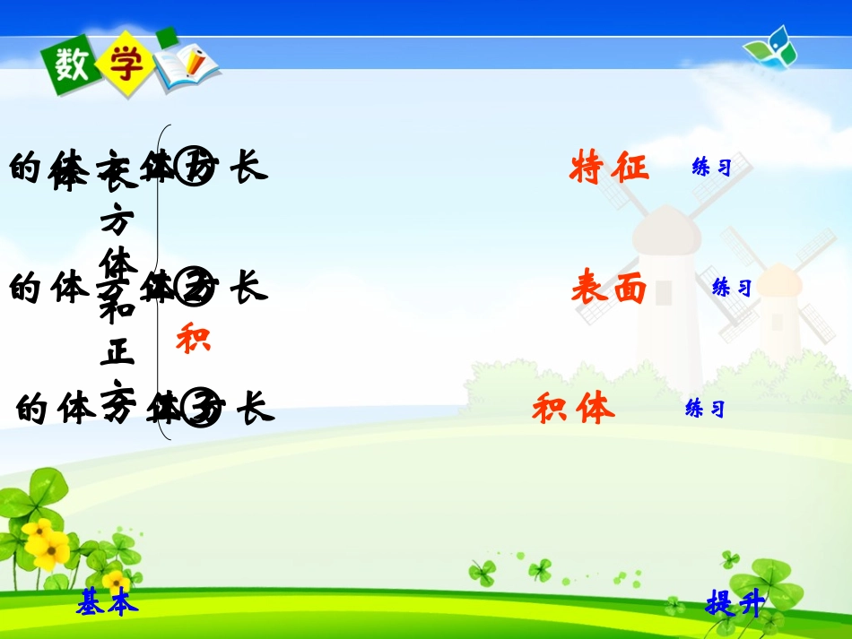 长方体和正方体的整理和复习_第2页