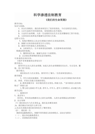 我们的生命周期