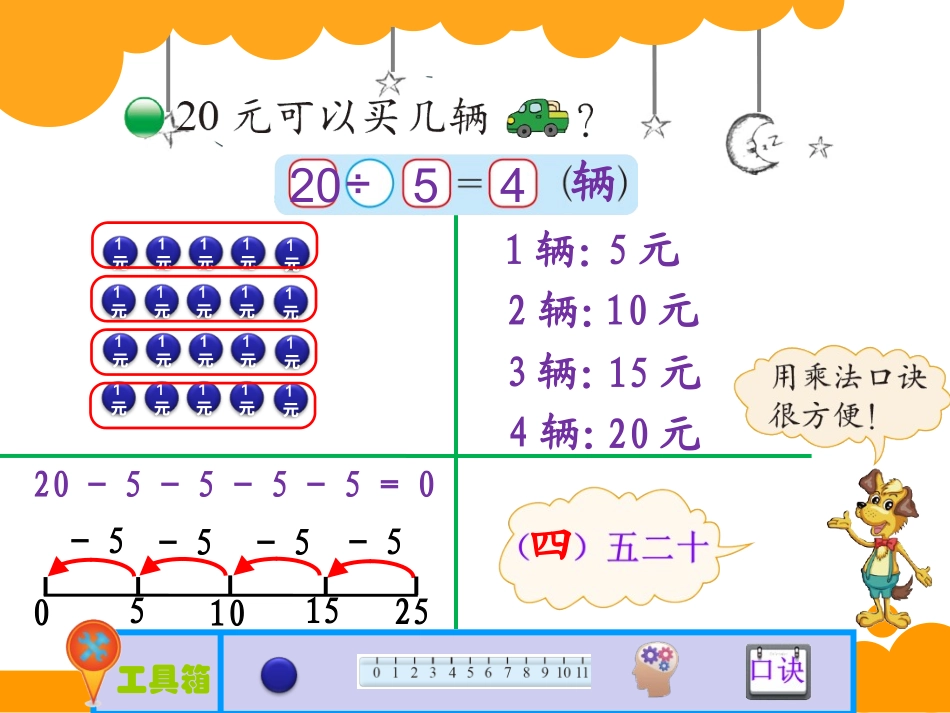 二年级数学上册二乘法口诀（一）6小熊请客第一课时课件_第3页