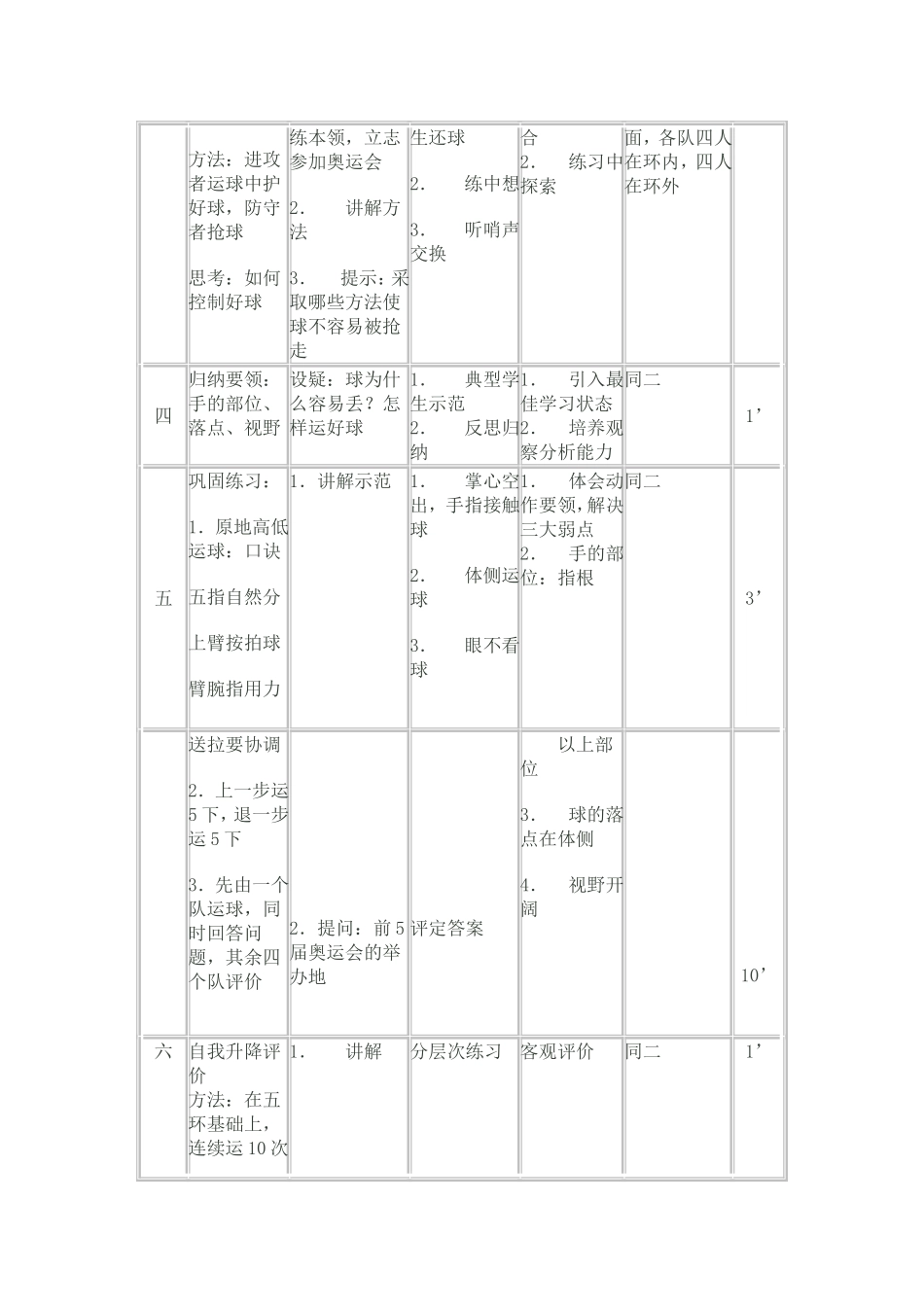 篮球运球教案)_第2页