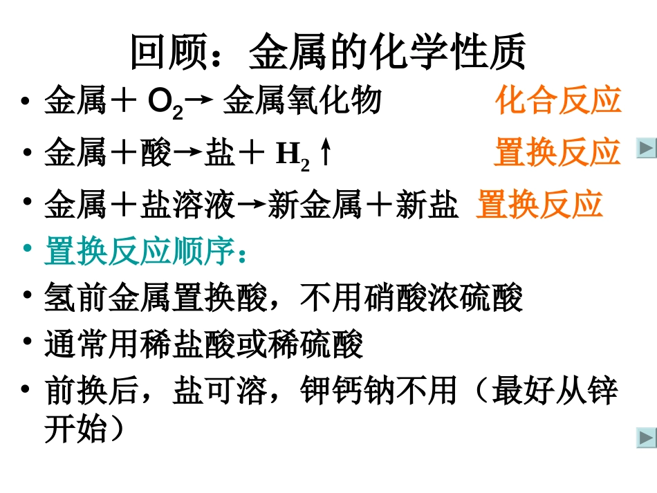 九年级化学上册奇妙的金属性质课件粤教版_第2页