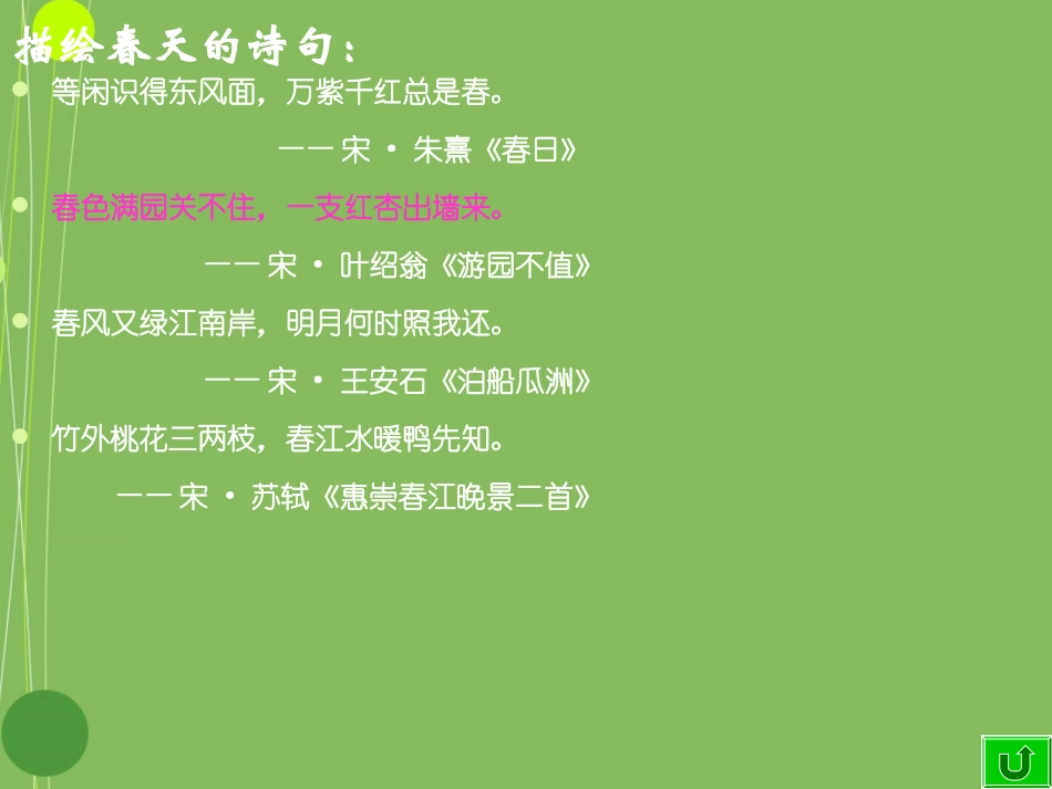 语文版七年级上第9课朱自清《春》精品课件_第2页