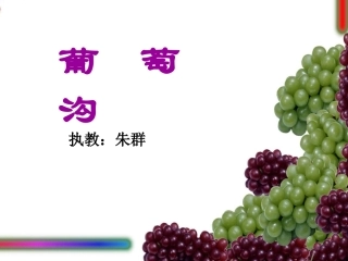 葡萄沟PPT课件二年级语文下册PPT课件