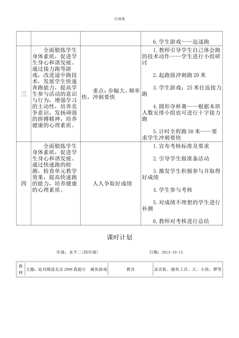 体育四年级50米跑_第3页