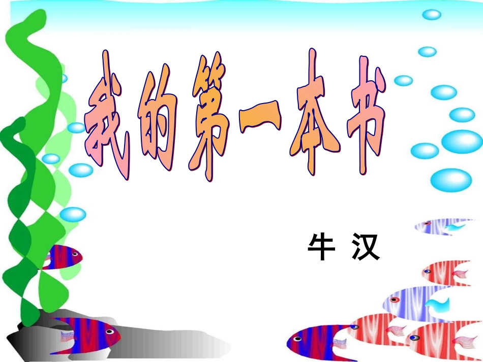 我的第一本书 (2)_第1页