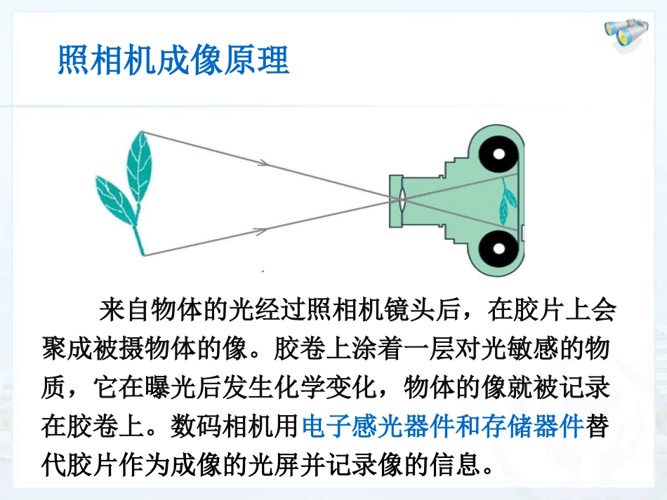 2014年秋八年级物理上册《52生活中的透镜》课件_第3页