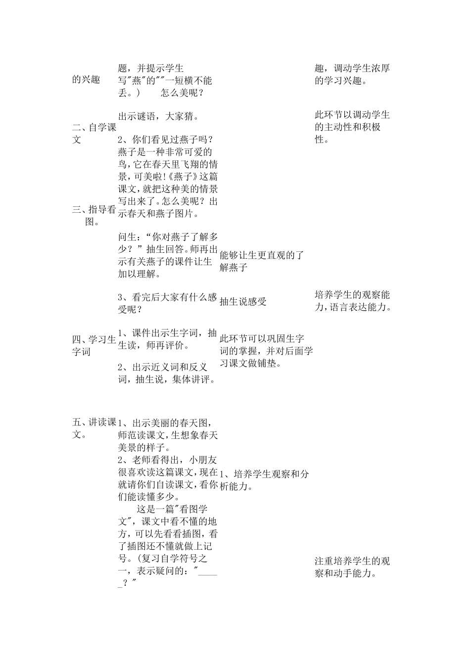 燕子-教学设计_第2页