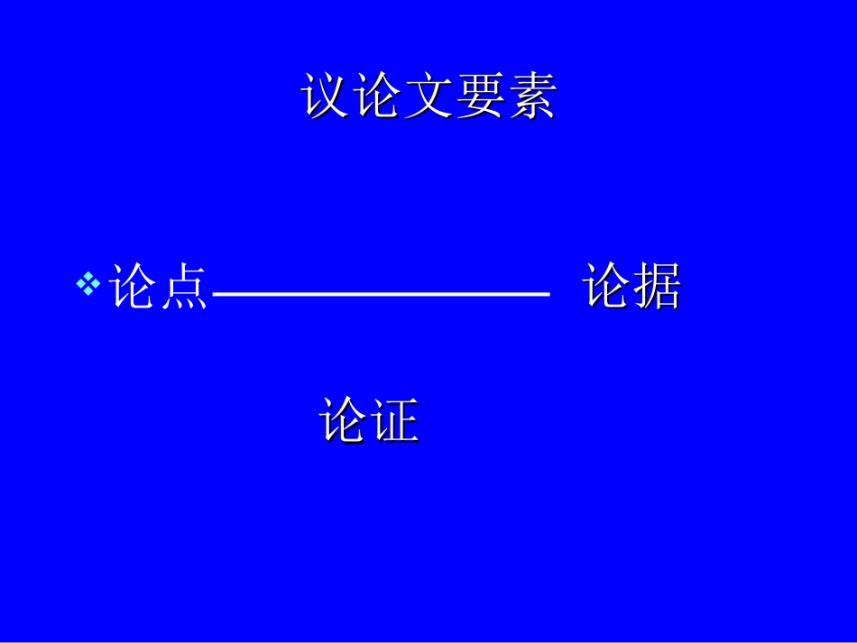 中考语文议论文阅读指导PPT课件_第1页