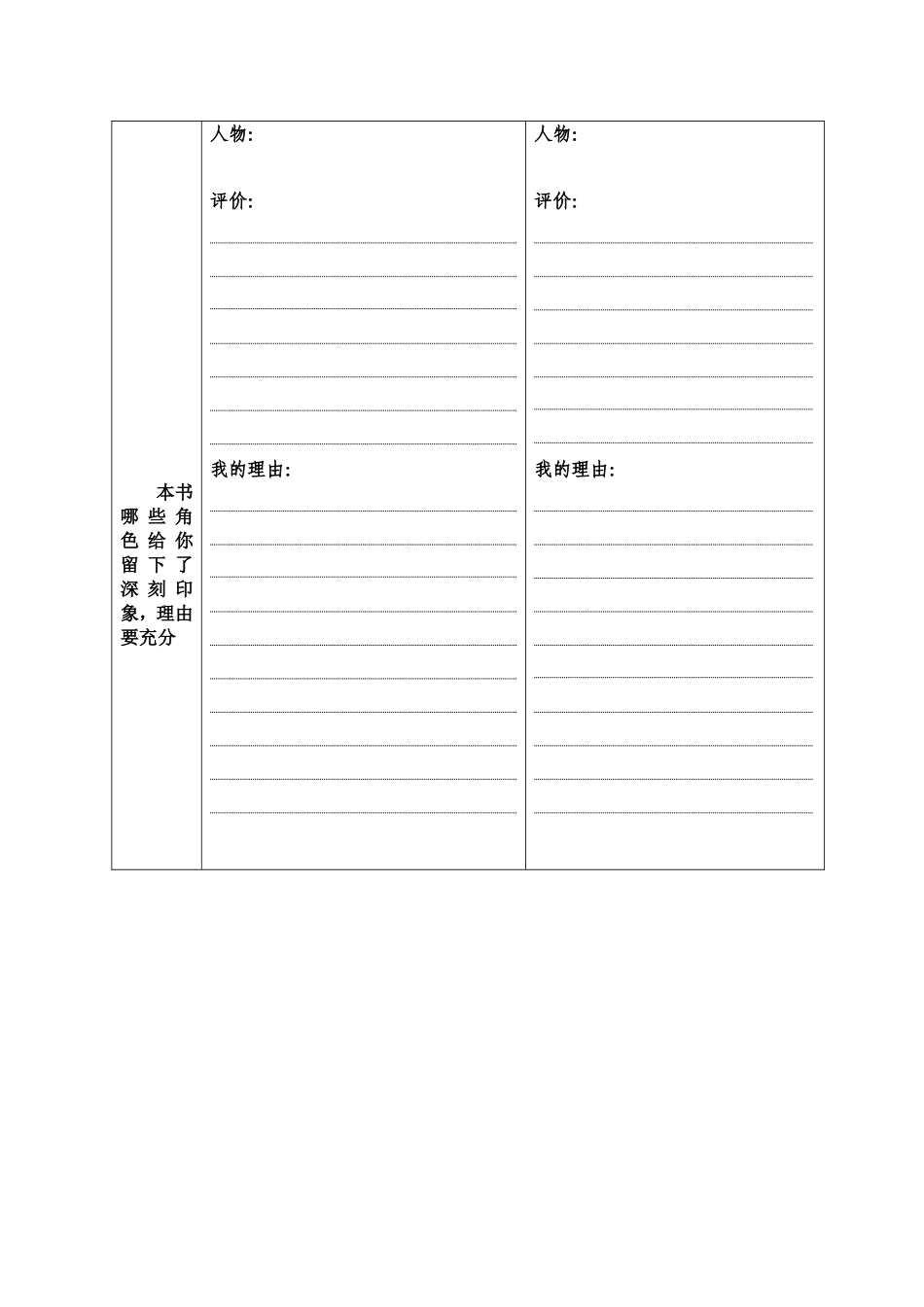 杜立德医生的故事阅读交流单_第2页