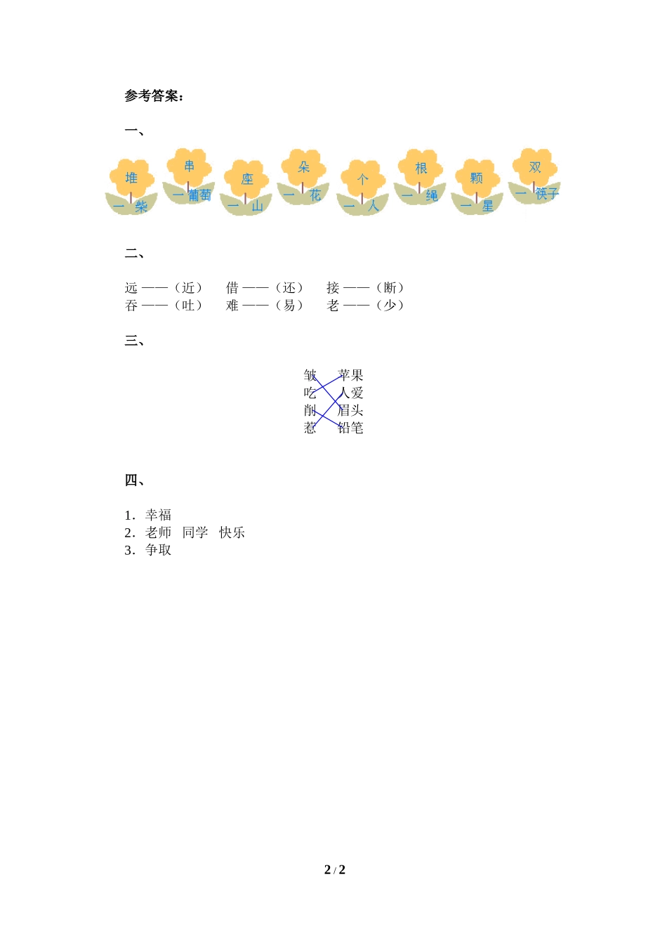 《语文园地五》习题精选_第2页