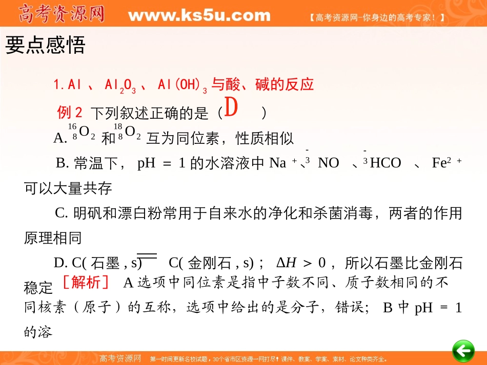 一轮复习：第11章几种重要的金属_第2页