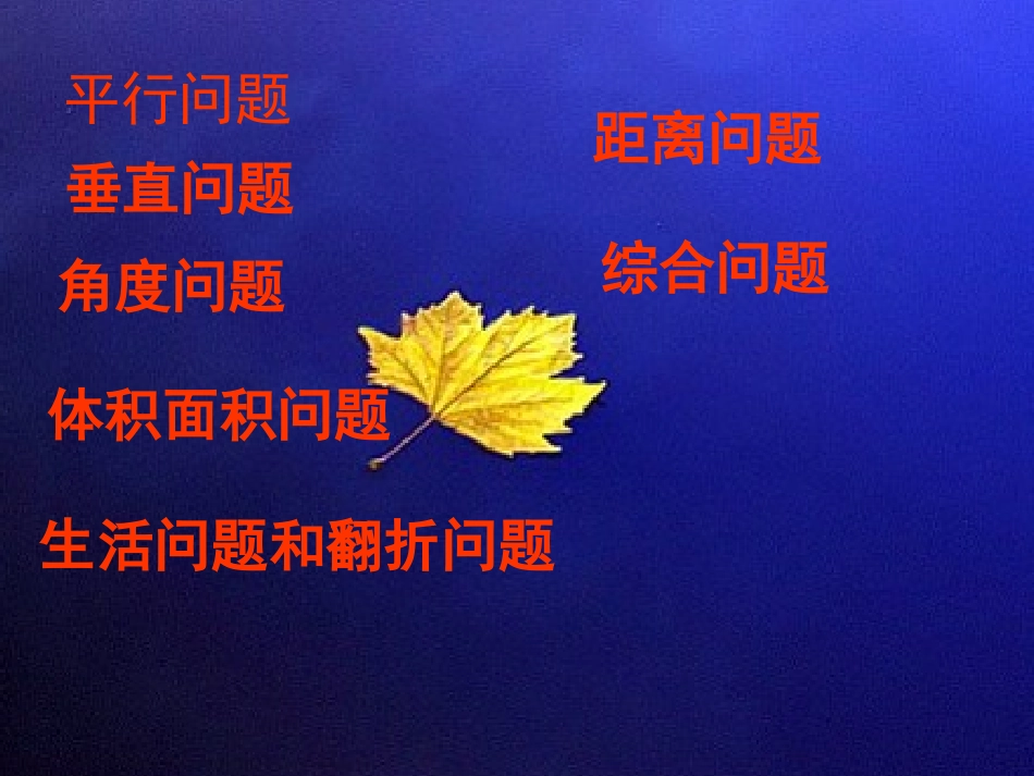 立体几何复习课_第2页