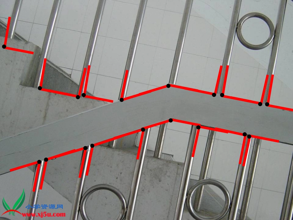 北师大版数学二年级下册《认识角》课件_第3页
