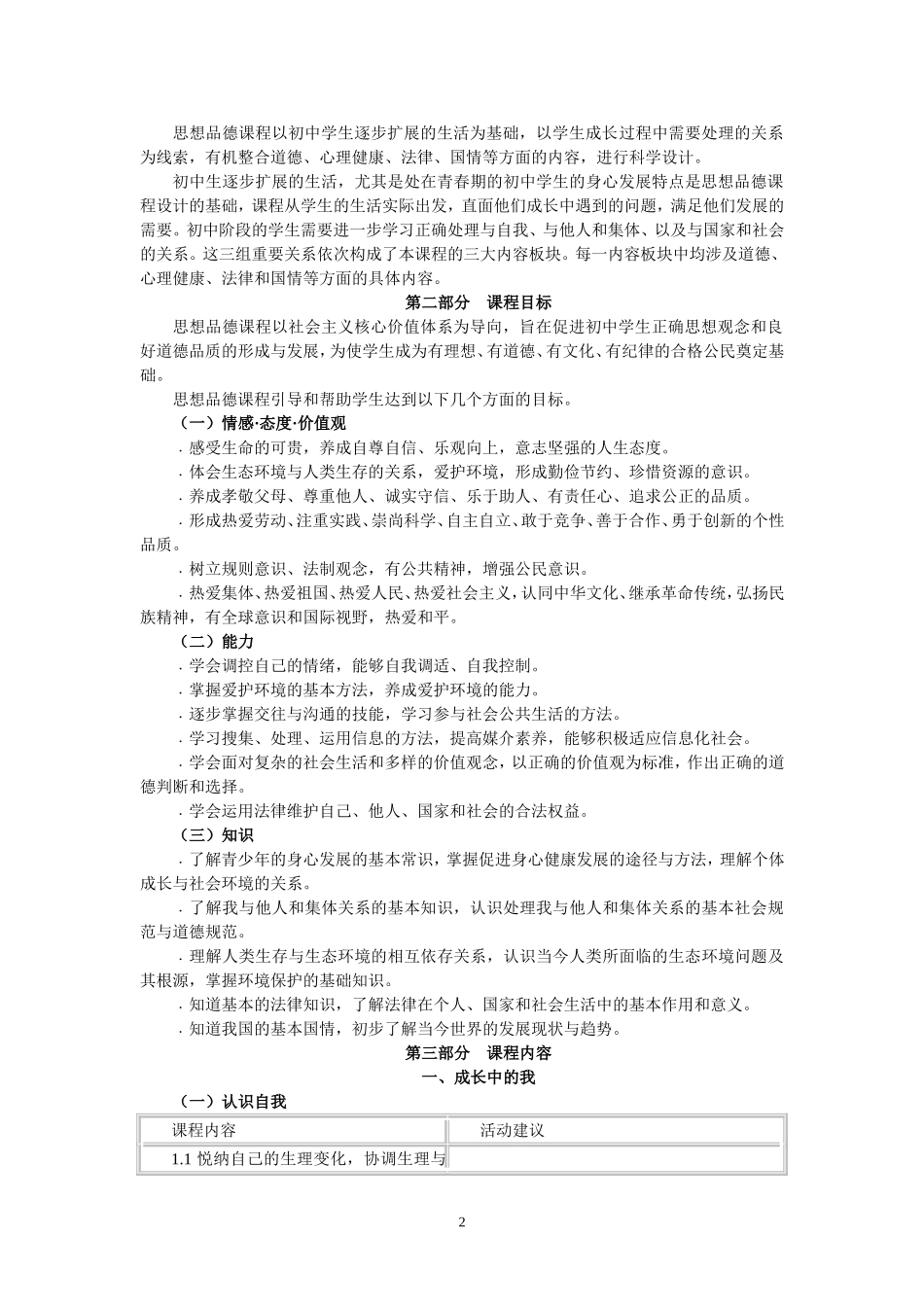 思想品德课程标准_第2页