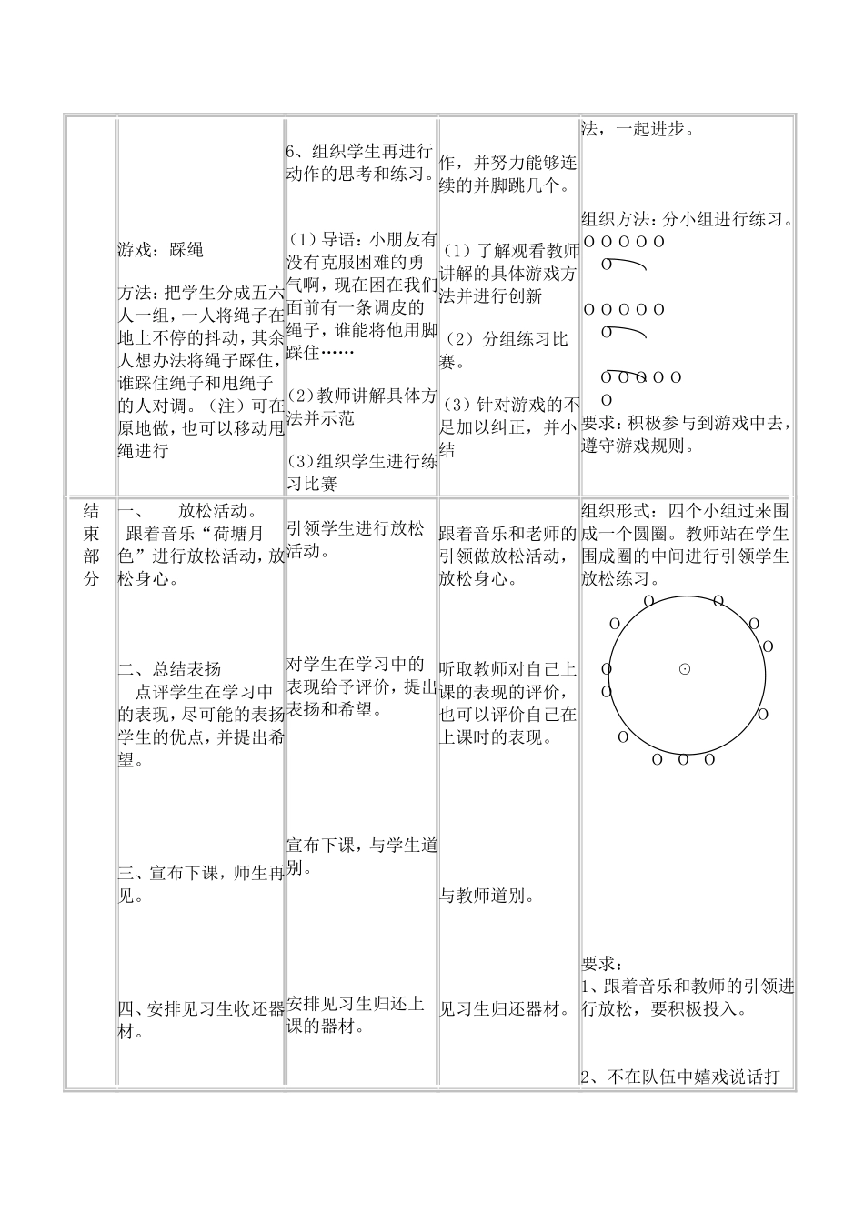 跳绳导学案（太平镇小：陈真）_第3页