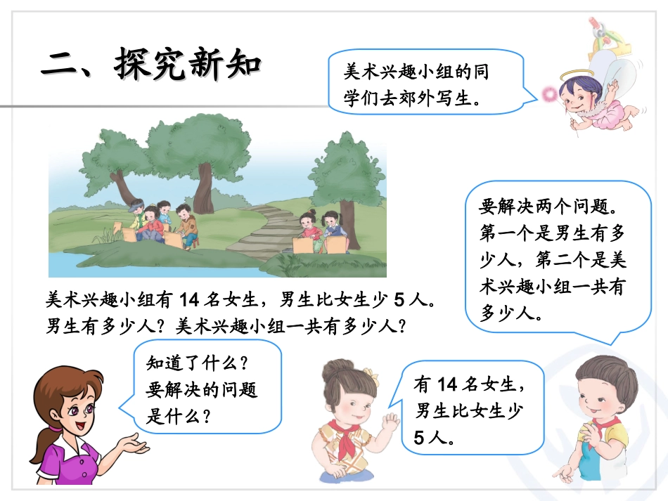 二上第2单元(例5_解决问题P32_第3页
