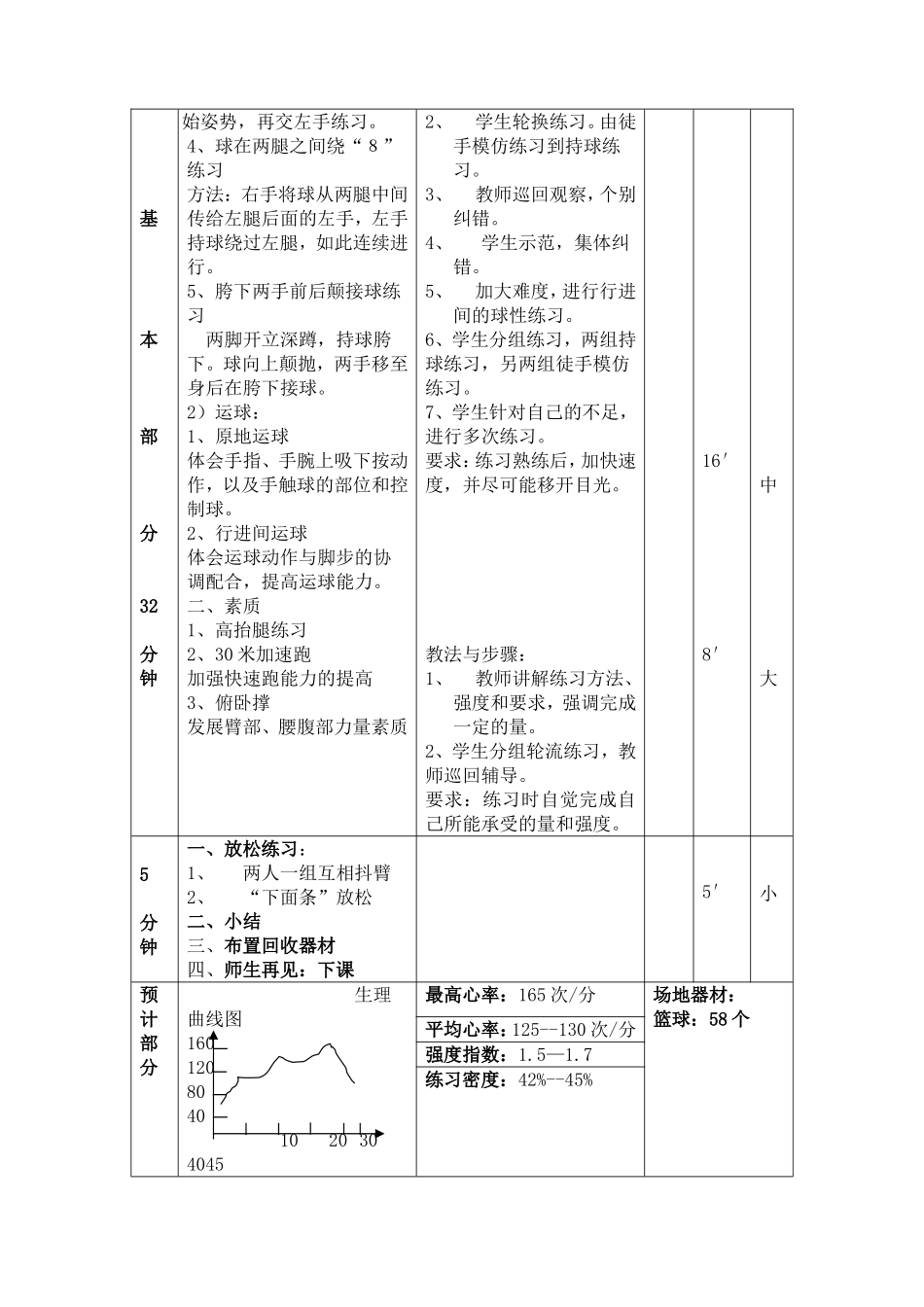 胡国安09学年第一学期体育公开课教案_第2页
