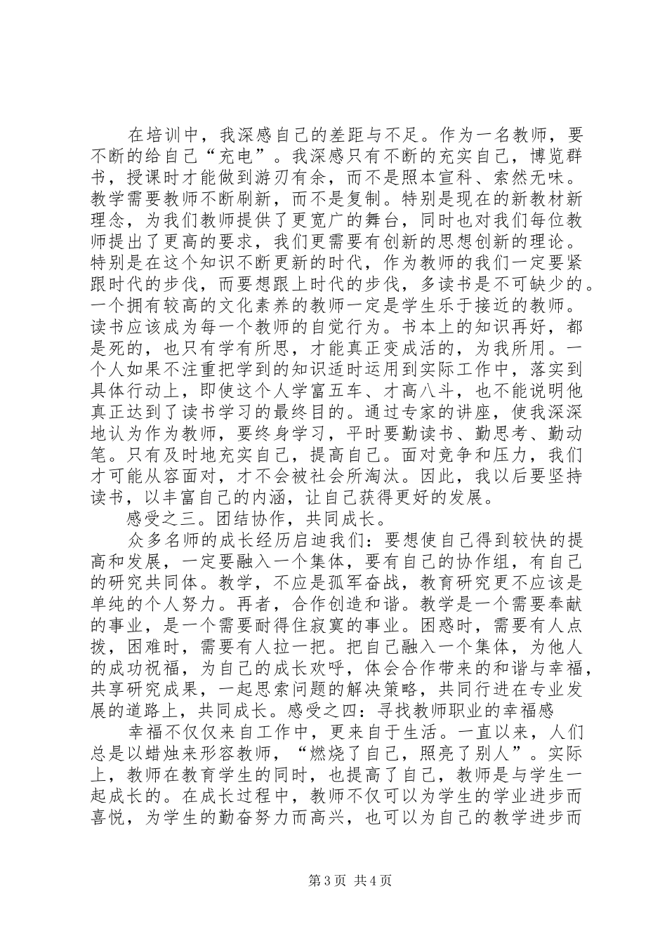 丝路之春培训心得体会_第3页