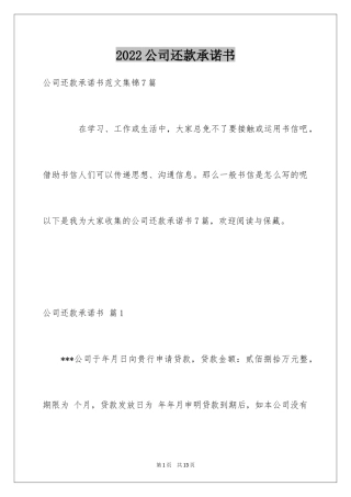 2024公司还款承诺书_26