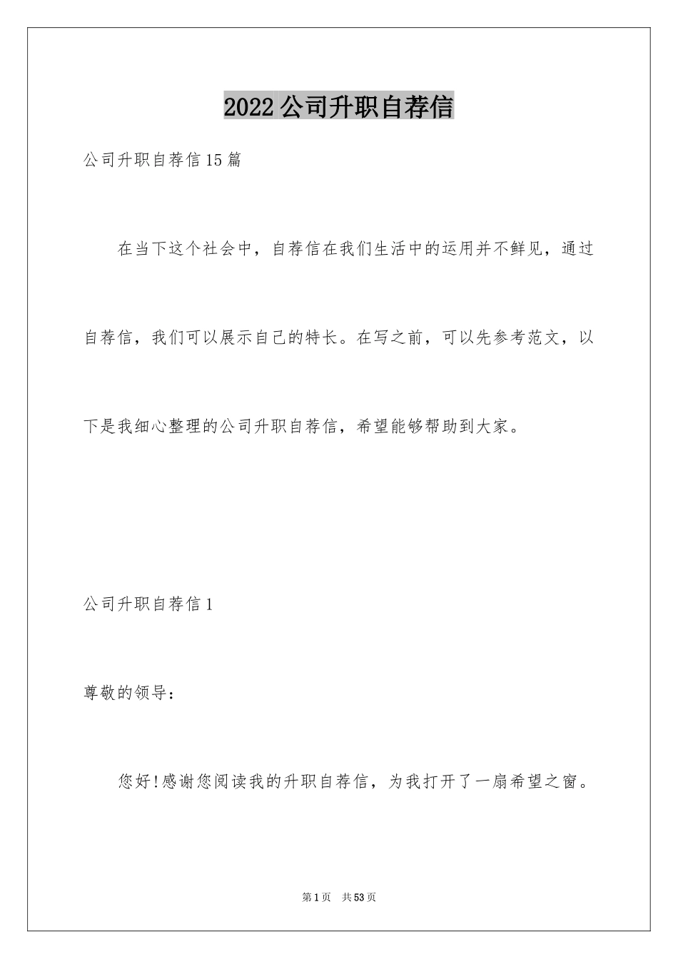 2024公司升职自荐信_10_第1页