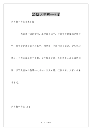 2024大年初一作文_133