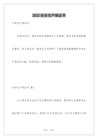 2024安全生产保证书_35