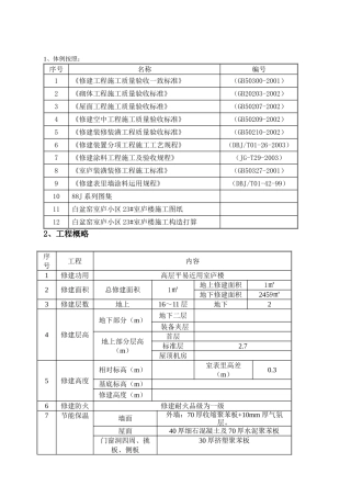 建筑行业装饰装修施工方案1 