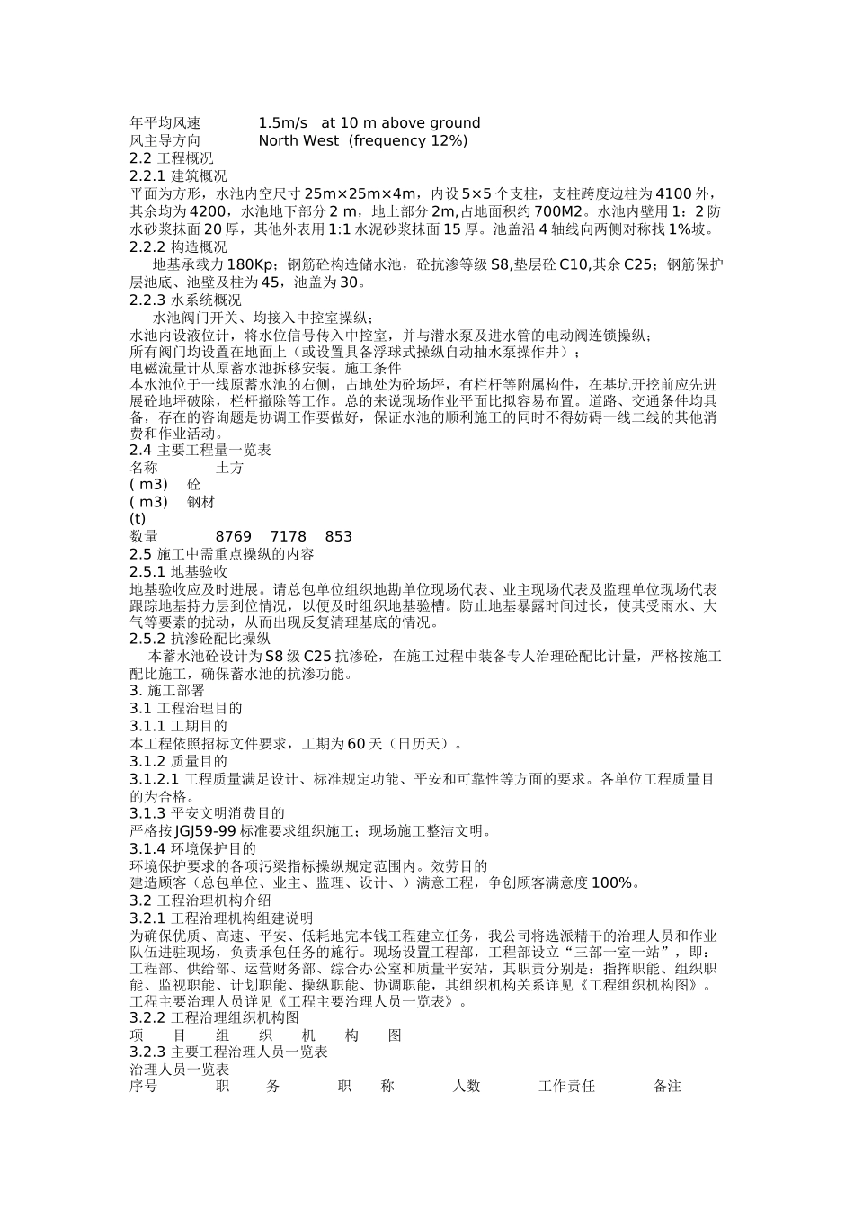 建筑行业蓄水池施工方案 _第2页