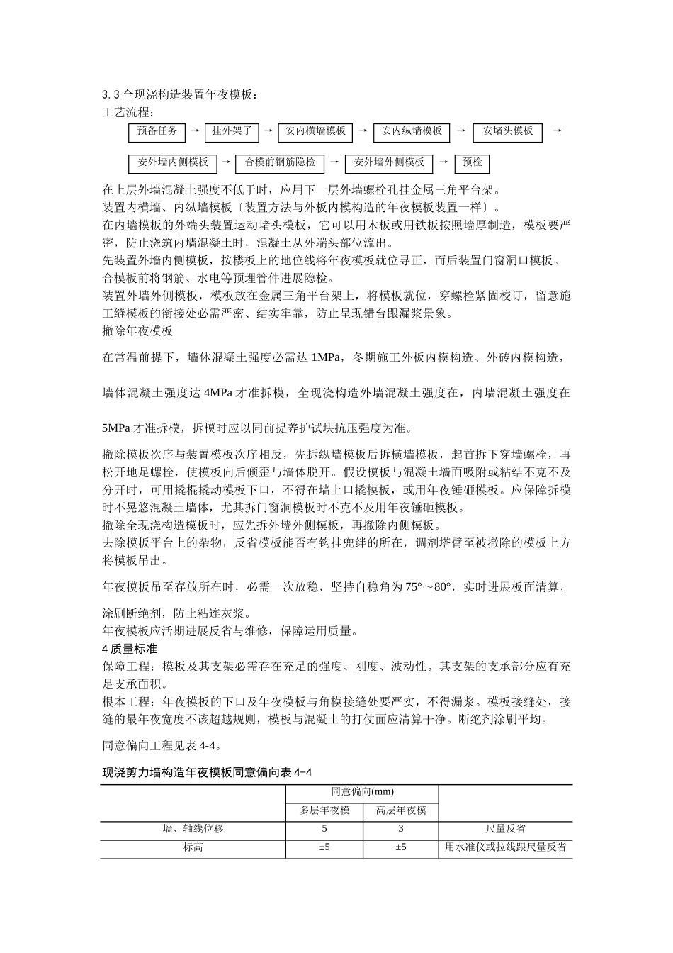 建筑行业现浇剪力墙结构大模板安装与拆除 _第2页
