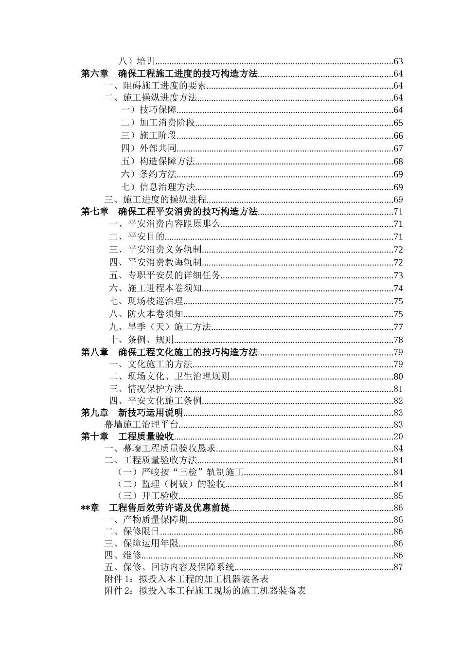建筑行业淄博某艺体楼幕墙工程施工组织设计（玻璃 铝板 石材） _第2页