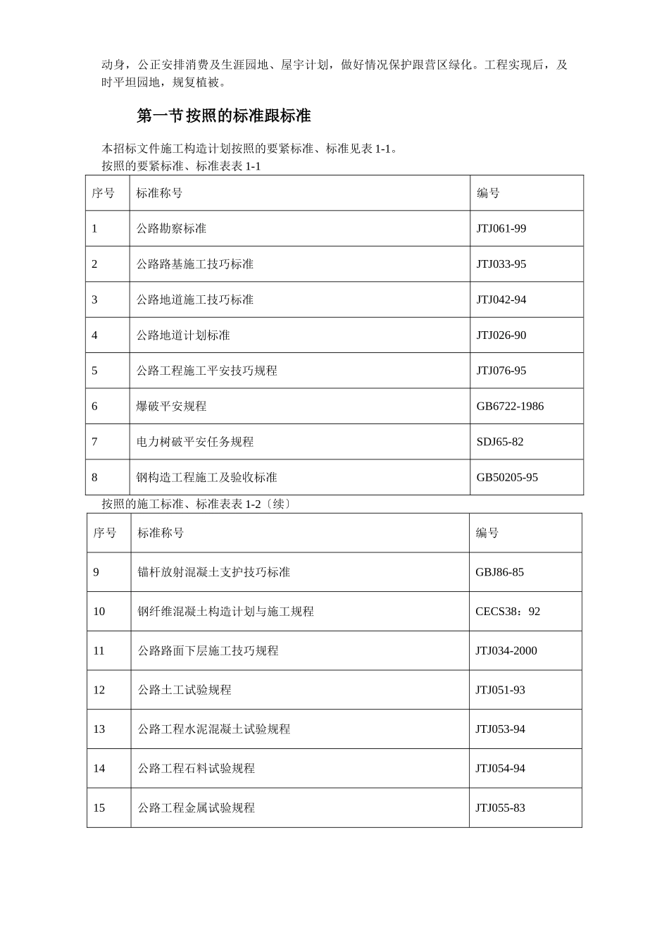 建筑行业新广武至原平高速公路雁门关隧道工程 _第3页