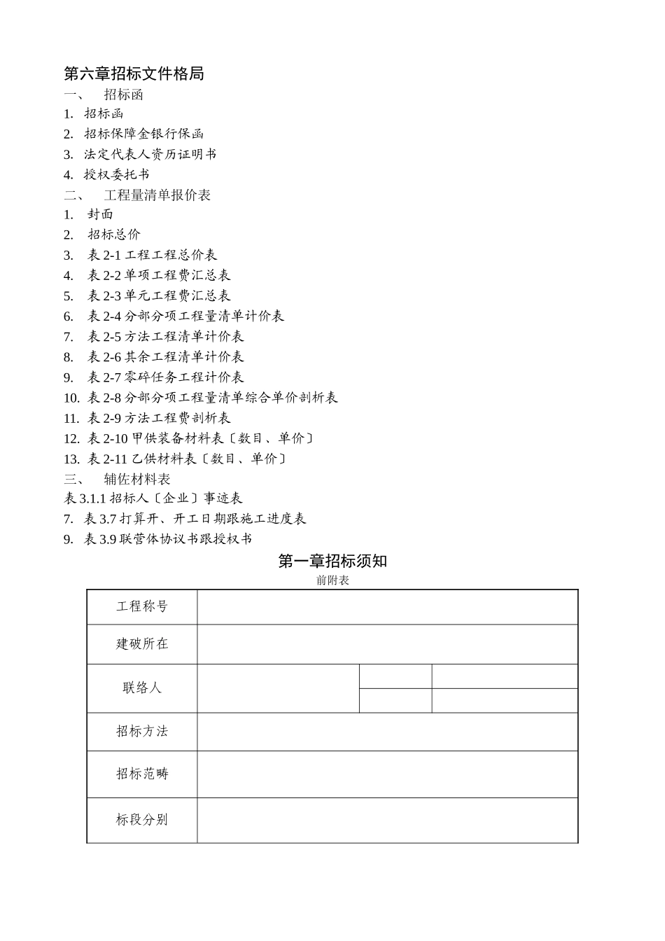 建筑行业招标文件范本5.0版 _第2页
