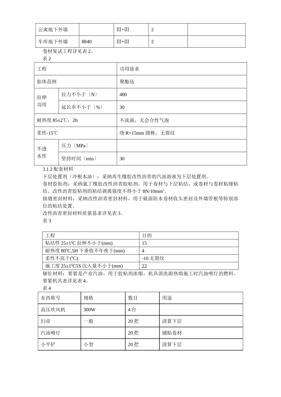 建筑行业怡禾国标中心地下防水工程施工组织设计方案 _第3页
