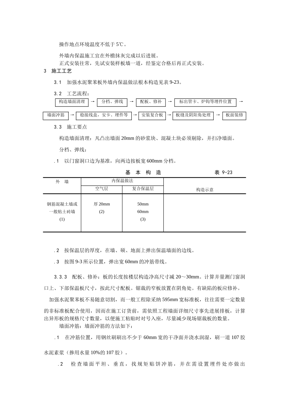 建筑行业增强水泥（GRC）聚苯复合板外墙内保温施工 _第2页