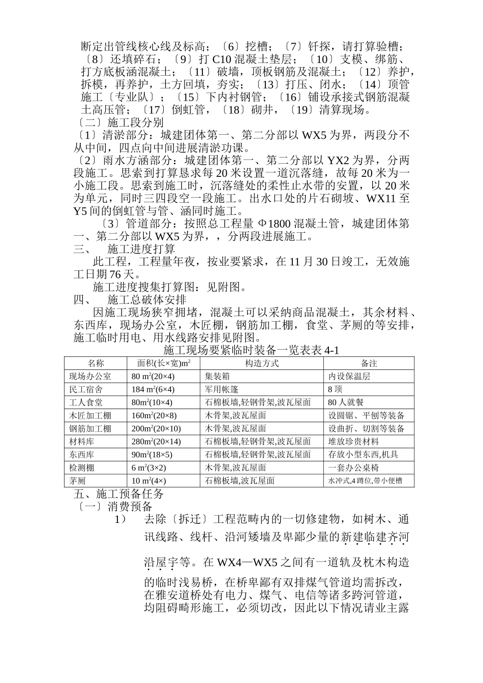 建筑行业咸阳路污水处理厂工程厂外管道工程施工组织设计方案 _第2页