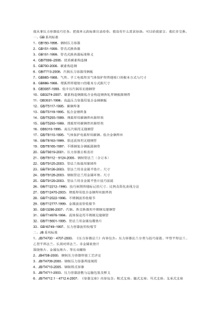 建筑行业压力容器汇总 