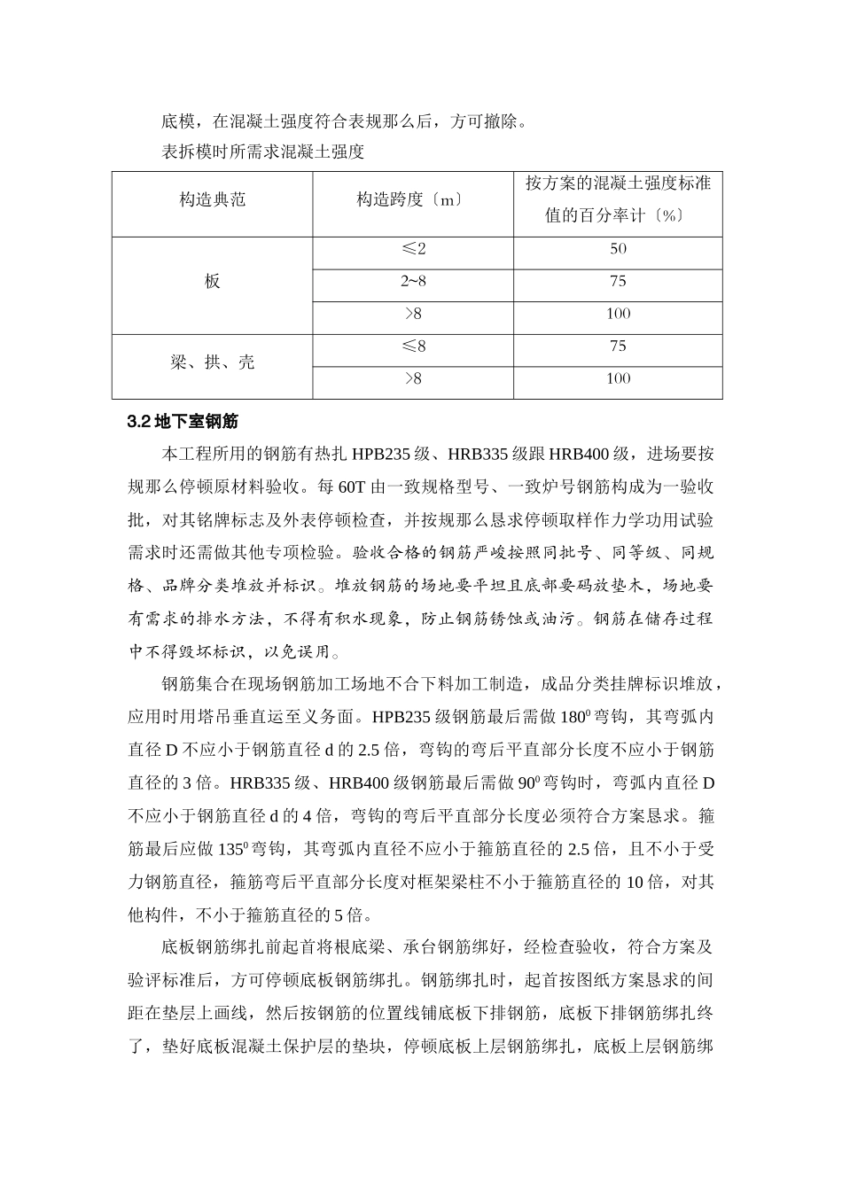 建筑行业住宅项目人防工程专项施工方案 _第3页