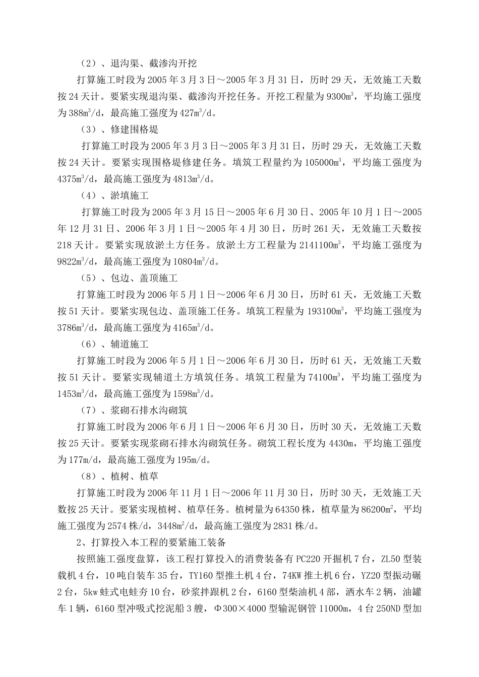 建筑行业亚行山东牡丹机淤2标施工组织设计方案 _第2页