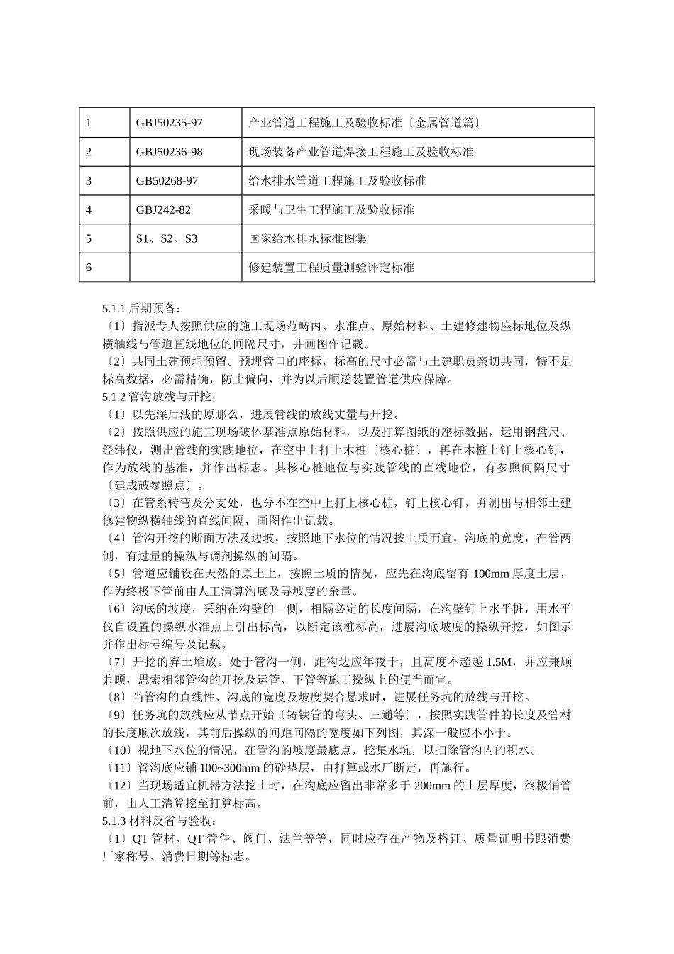 建筑行业义乌医院管网管道安装施工组织设计方案 _第2页
