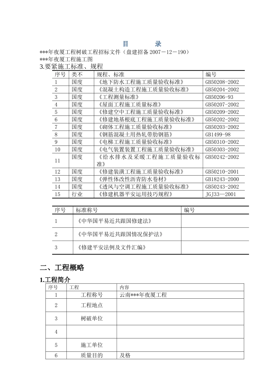 建筑行业中建x局（投标书）定稿版 _第1页