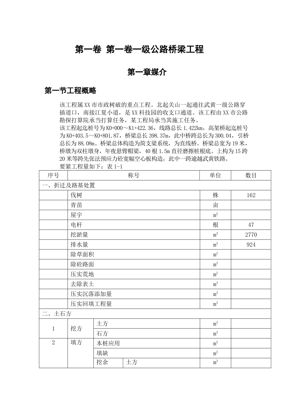 建筑行业一级公路桥梁工程施工方案 _第3页