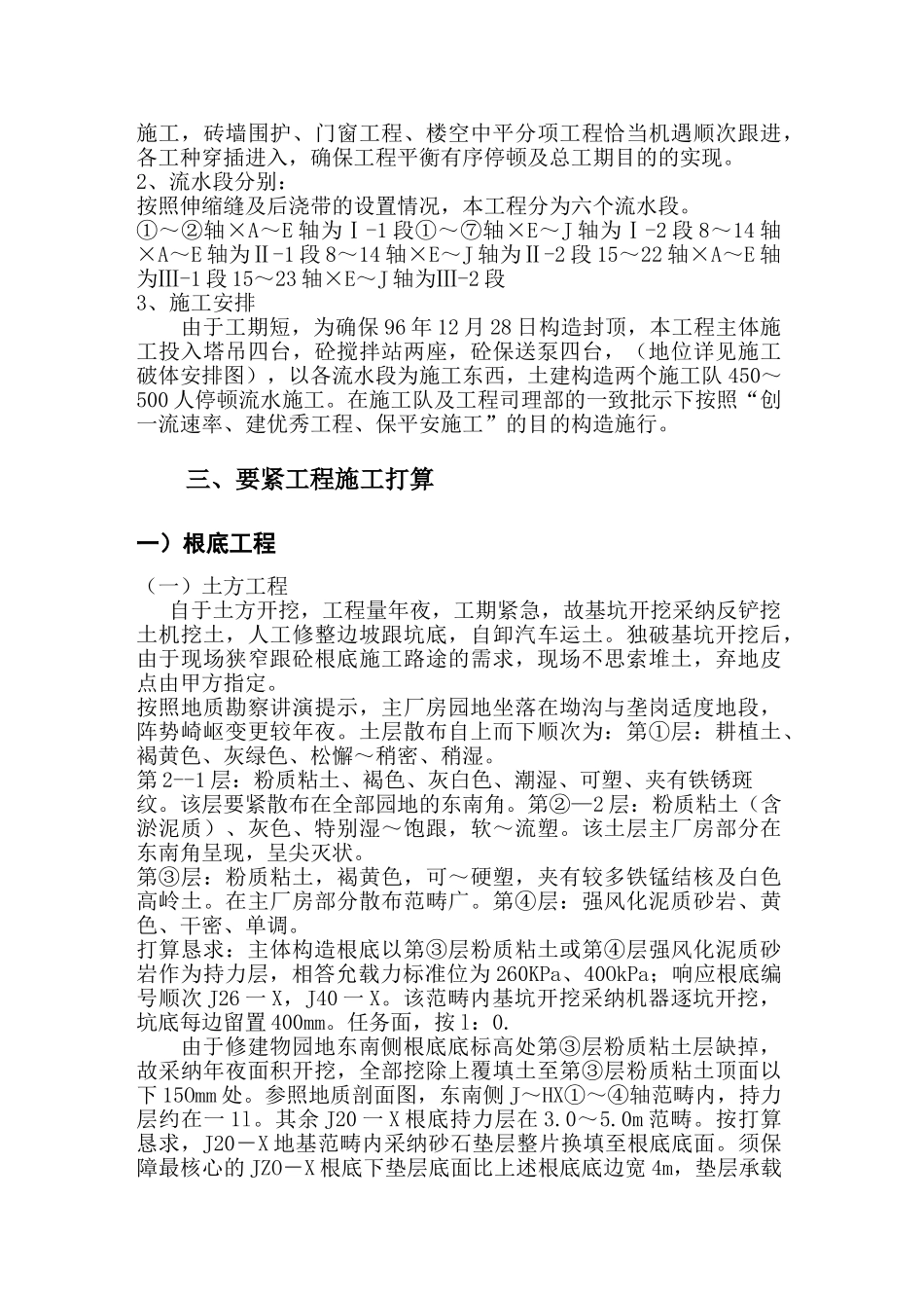 建筑行业xx工业园工程施工组织设计 _第2页