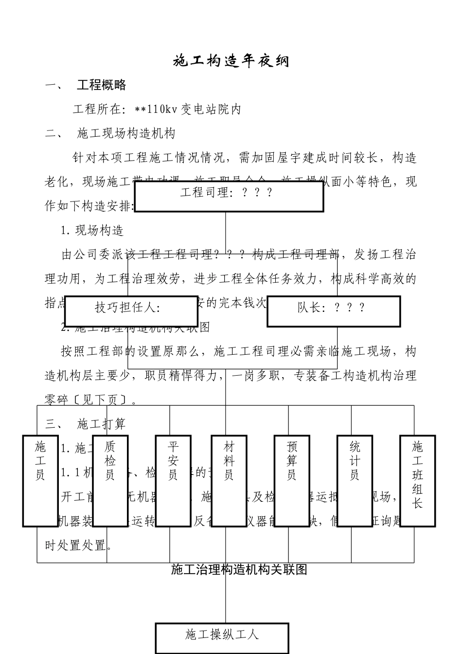 建筑行业v变电站加固工程施工组织设计方案 _第1页