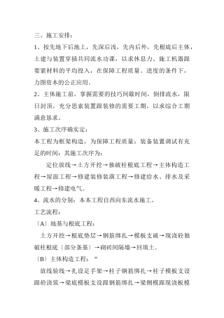 建筑行业8、施工部署 